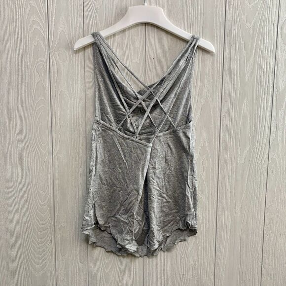 Chaser Gray Sparkle Glitter Tank Medium NWT - Picture 6 of 7